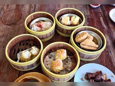 Dim Sum - Moo Yang Pong Ocha @ Trang