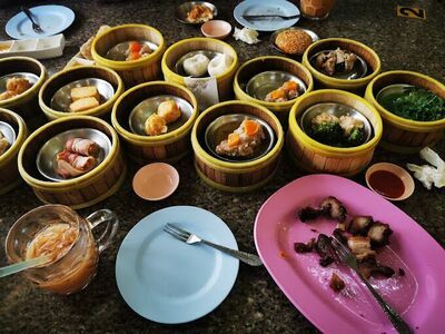 Dim Sum - Moo Yang Pong Ocha @ Trang