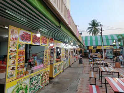 The Udon Thani Train Night Market