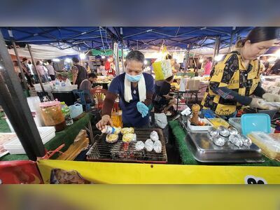 Trang Railway Station Walking Street