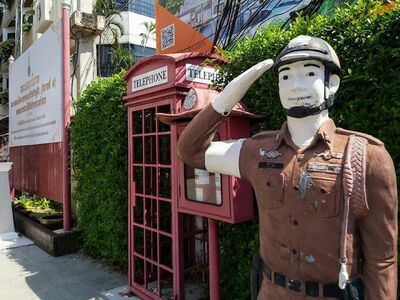 The Hua Hin Police Station