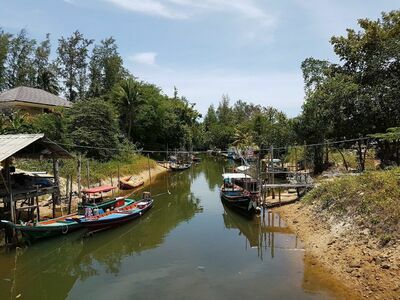 Taxi Boat Pier on Koh Phangan