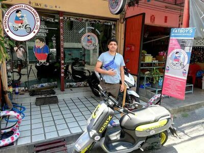 Fatboy's Motorbike Rentals Bangkok - Silom and Sathorn