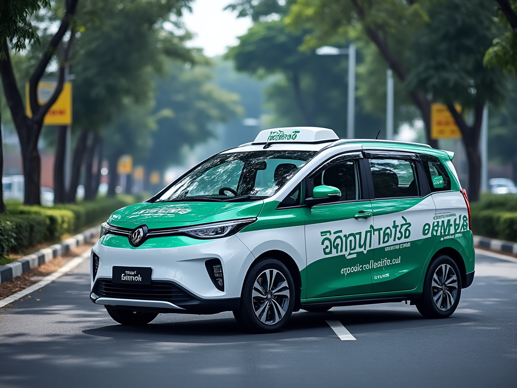 Rising Popularity of Electric Vehicle Taxis in Myanmar Amidst Heatwave