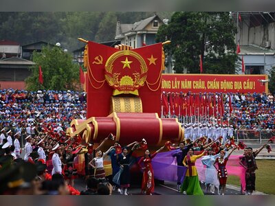 Laos and Cambodia Join Vietnam’s Historic Reunification Parade
