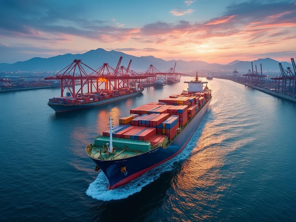 China's Port Cargo Throughput Shows Steady Growth in Early 2025