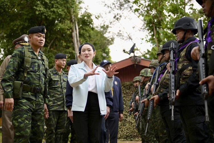 Thai PM Visits Border in Attempt to Shore Up Support
