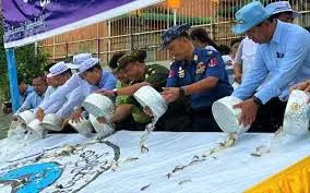 Laos, Cambodia, and Myanmar to Release 100 Million Fingerlings into Rivers