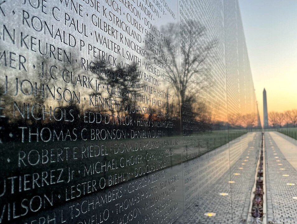 Miniature Vietnam Wall Memorial Visits Enterprise