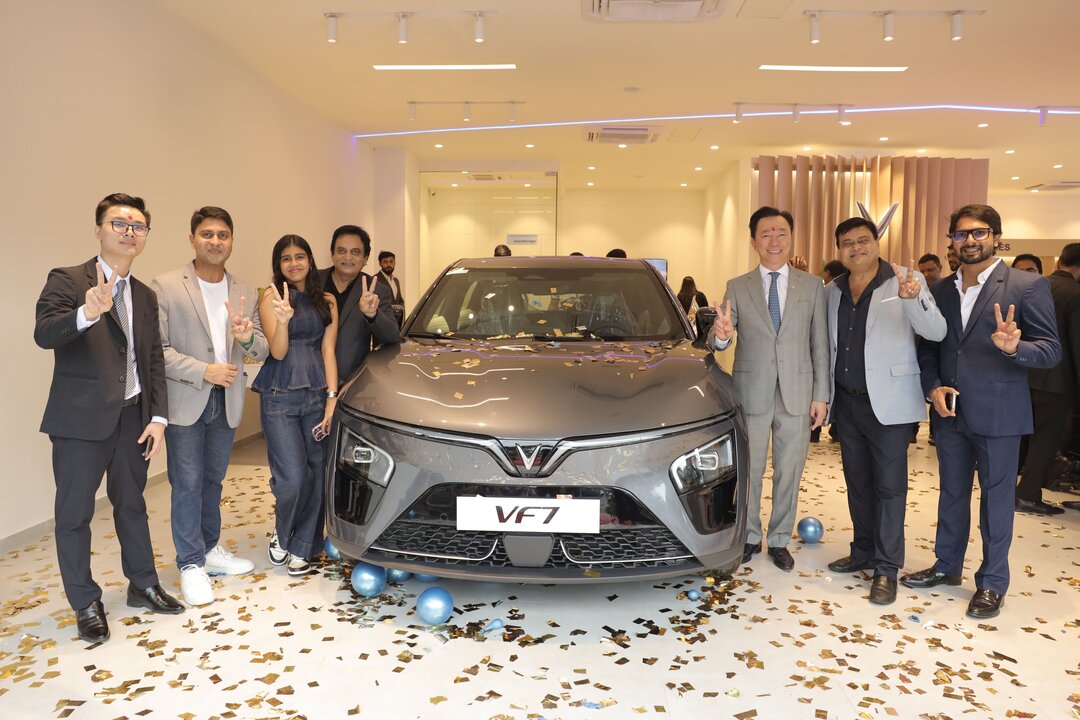 VinFast Expands to India, Opens First EV Showroom in Gujarat