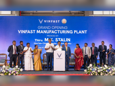 VinFast Opens First Overseas Factory in India