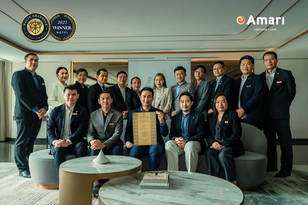 Amari Vientiane Celebrated with Four Global Hospitality Awards