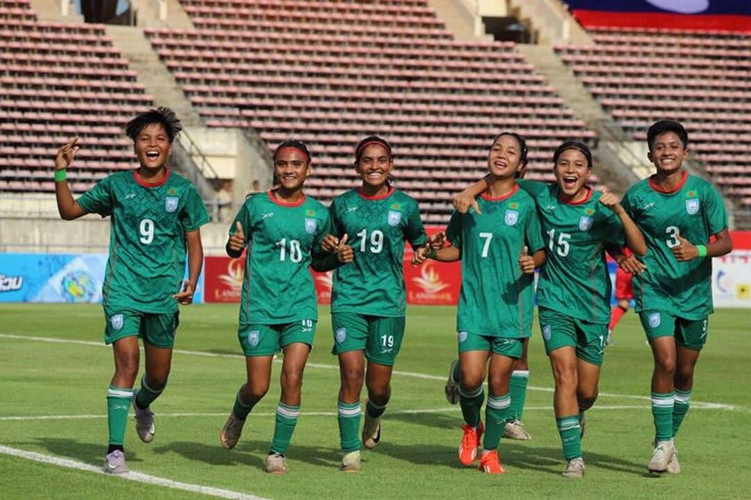Bangladesh U-20 Women Defeat Laos in Asian Cup Qualifiers