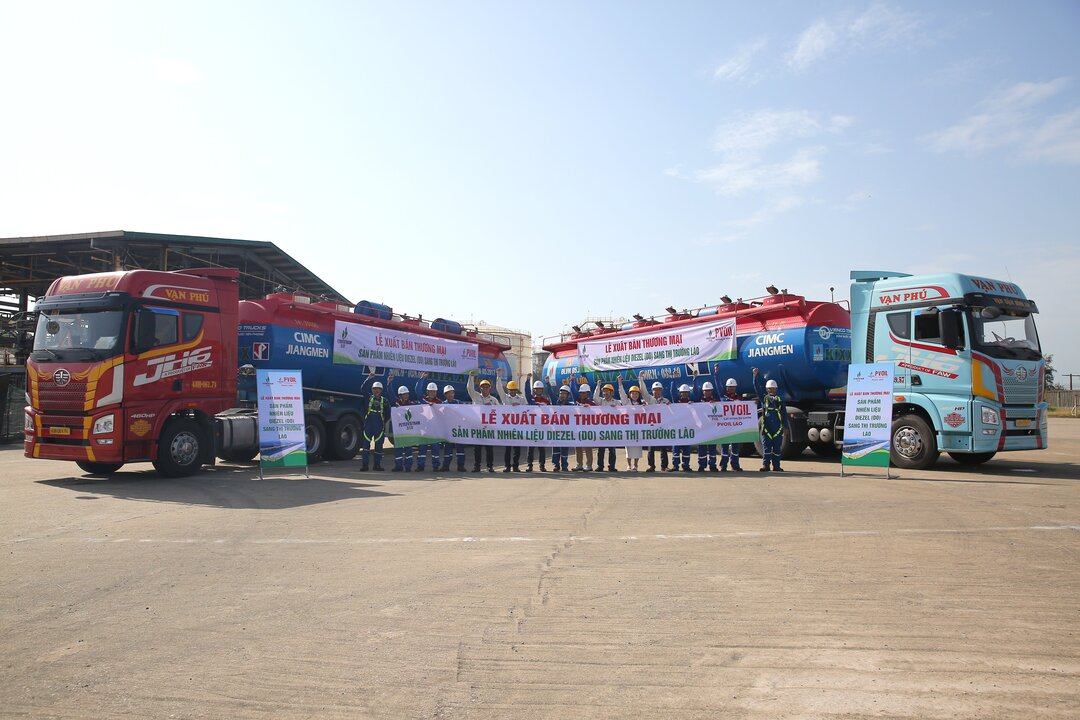 Vietnam’s BSR Exports Diesel Oil to Laos