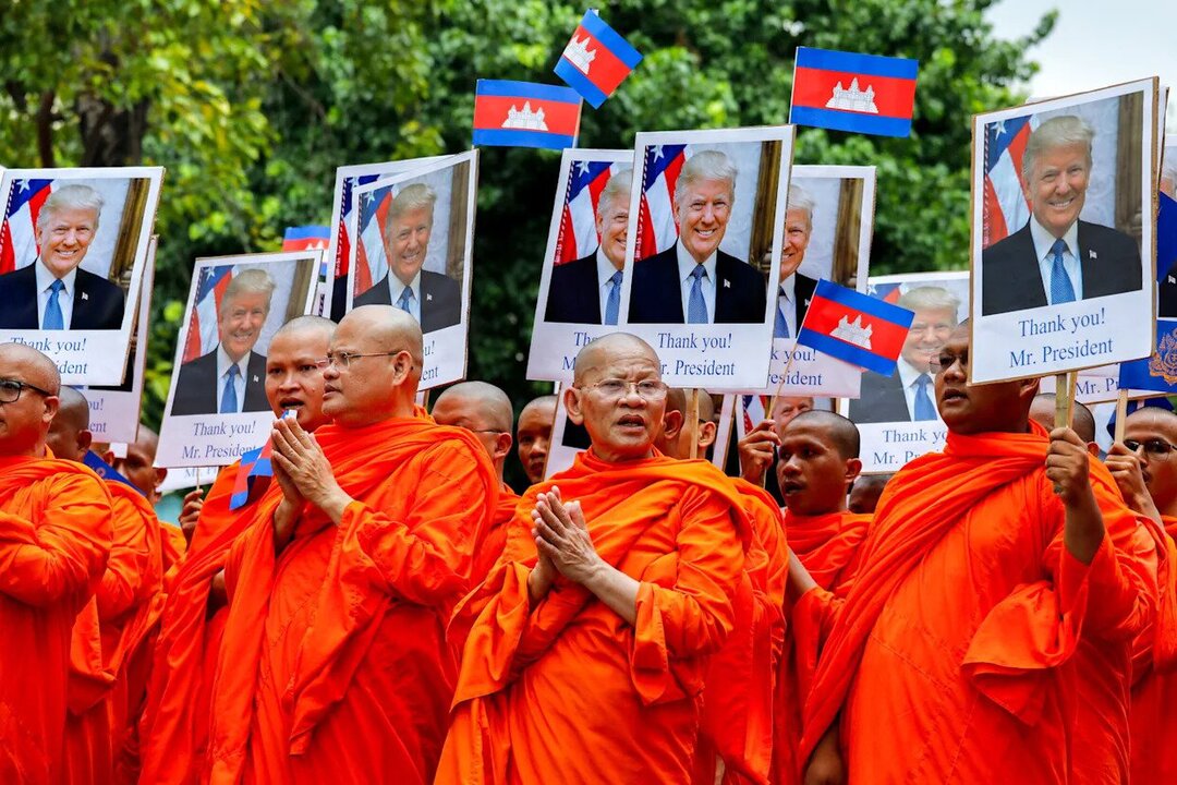 Cambodian Monks Linked to Trump Nobel Peace Prize Campaign