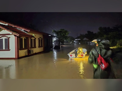 Torrential Rain and Flooding Hit Laos