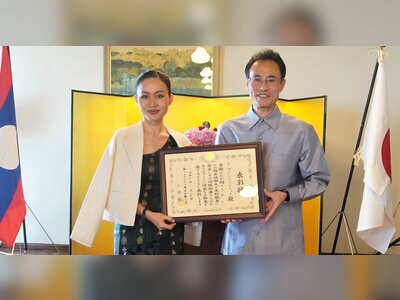 Japan Honors Aluna Thavonsouk for Cultural Contributions