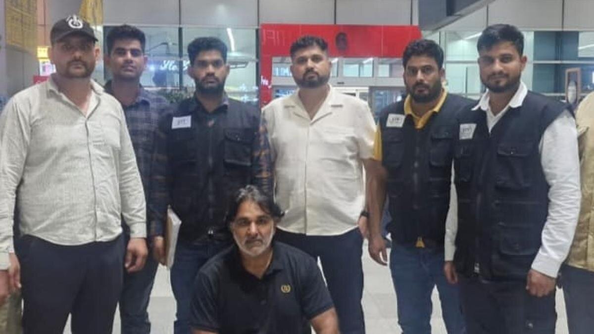 Indian Gangster Deported from Cambodia and Arrested