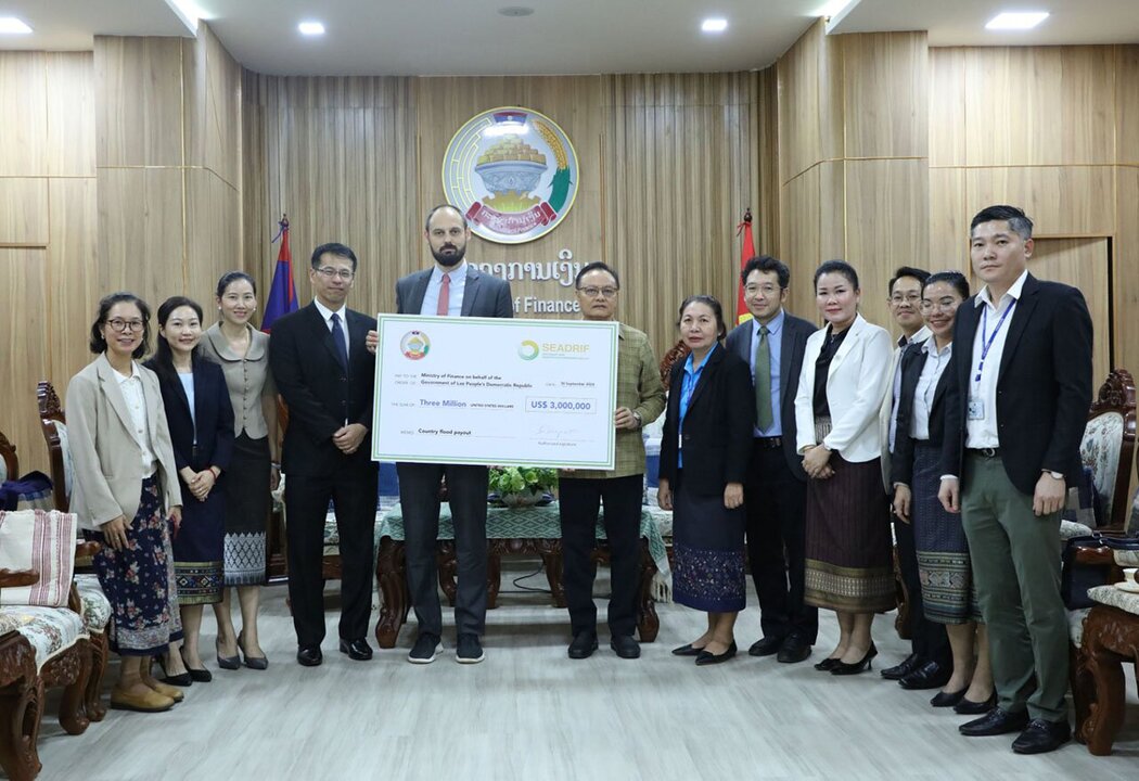 SEADRIF Provides $2 Million Payout to Laos