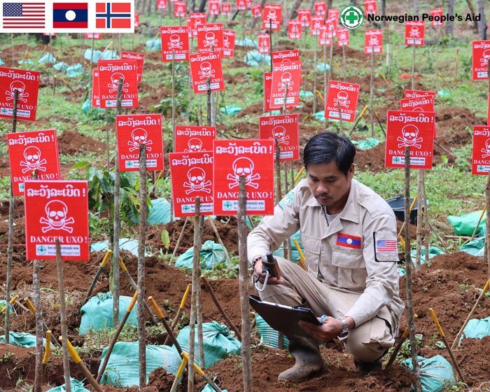 Nearly 500 Unexploded Bombs Found in Laos Coffee Plantation