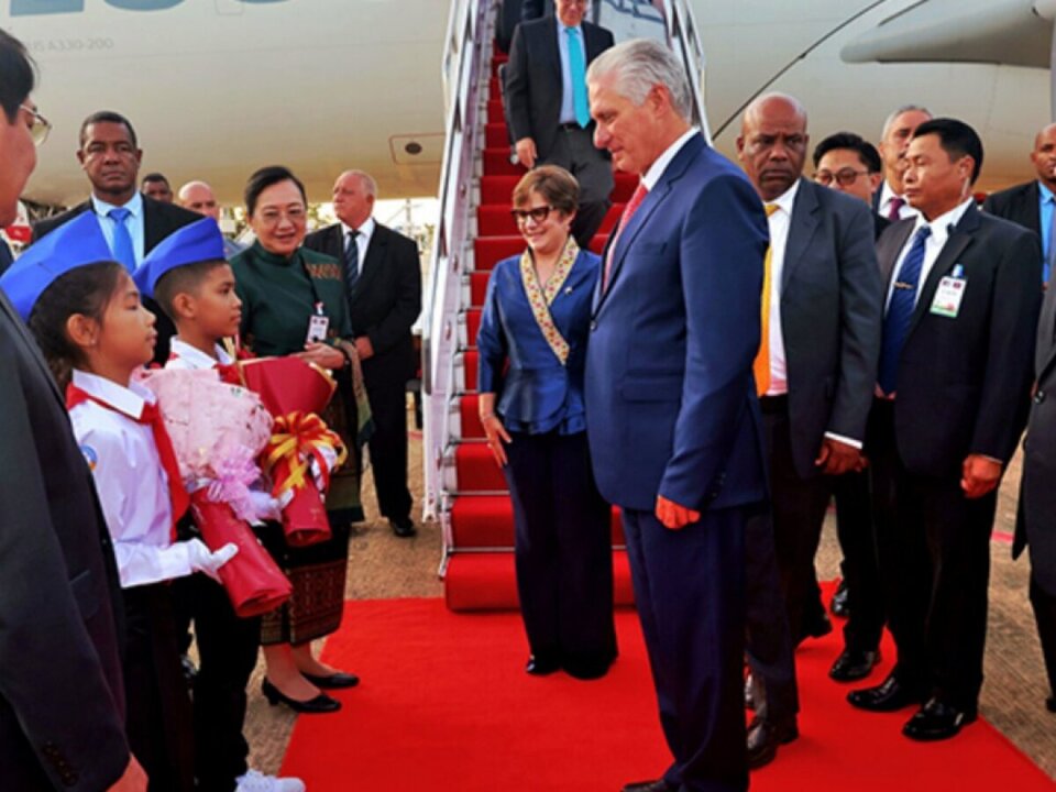 Cuban President Concludes State Visit to Laos