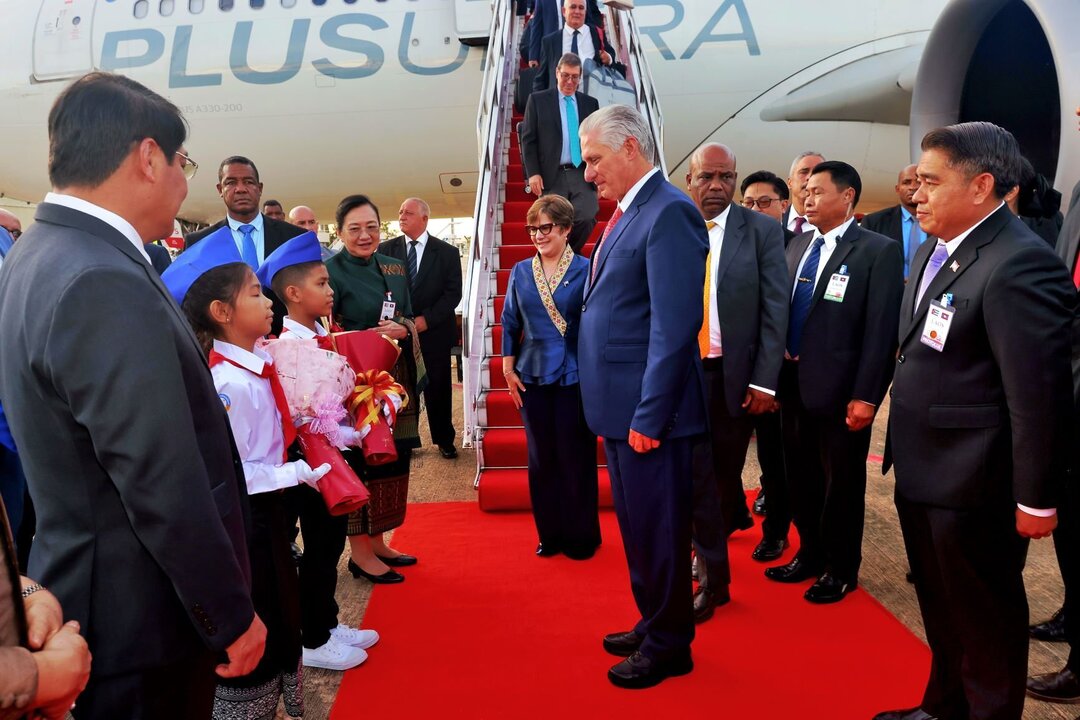 Cuban President Díaz-Canel Visits Laos to Strengthen Ties