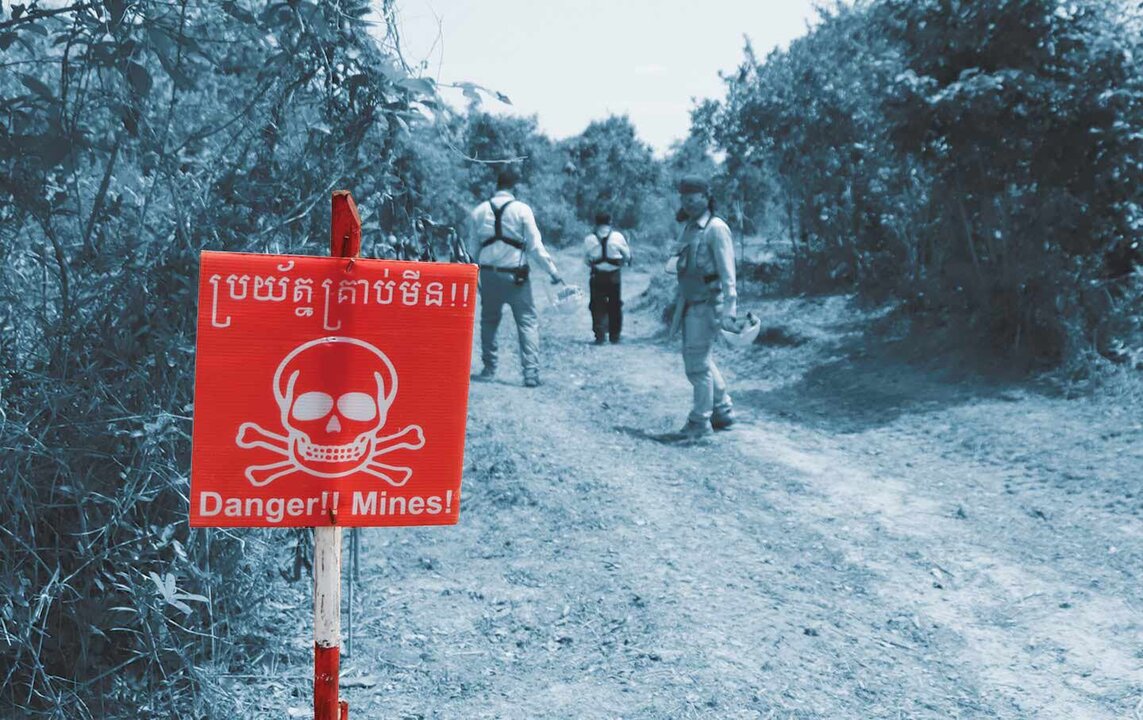 Landmine Casualties in Cambodia Decline