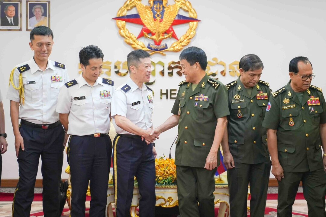 Cambodia Strengthens Military Ties with Japan
