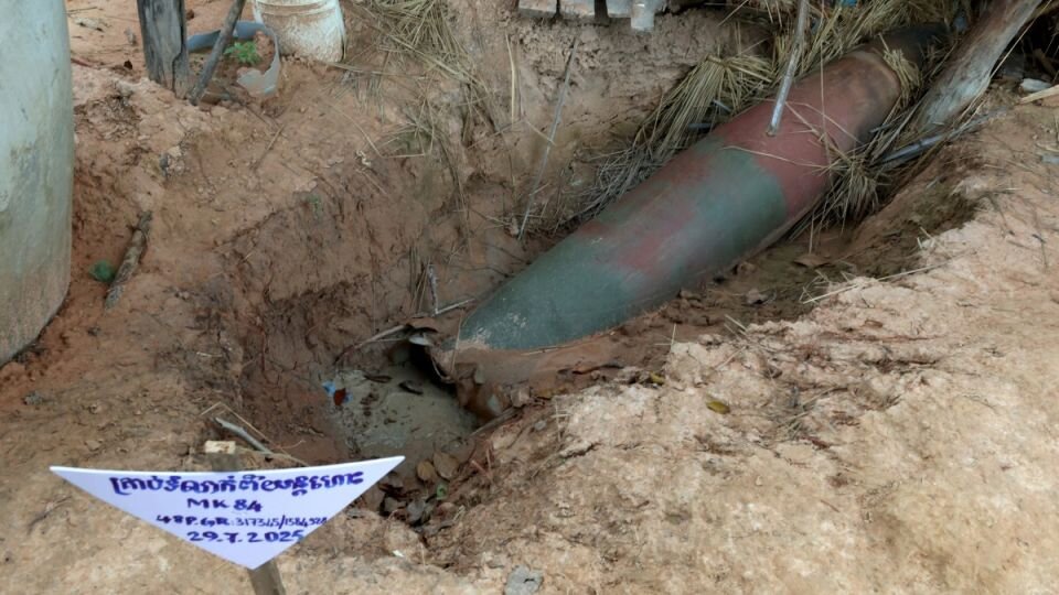 Thailand Urges Cambodia to Dispose of Unexploded Ordnance Near Border