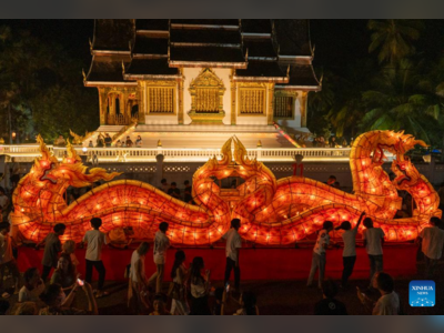 Luang Prabang Hosts Annual Boun Lai Heua Fai Festival