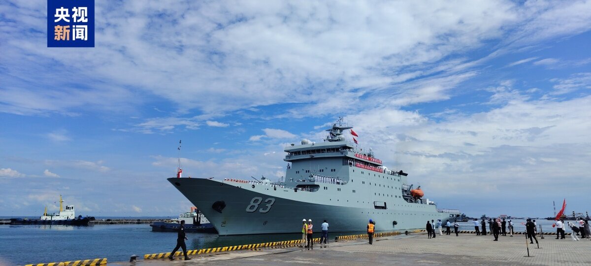 Chinese Naval Fleet Arrives in Cambodia for Goodwill Visit