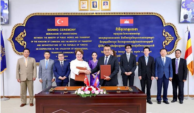 Turkey and Cambodia Sign Transport Corridor Agreement