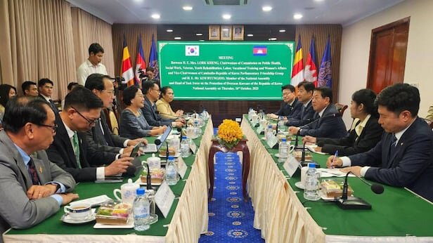 South Korean Lawmakers Urge Cambodia to Establish ‘Korea Desk’ for Scam Victims