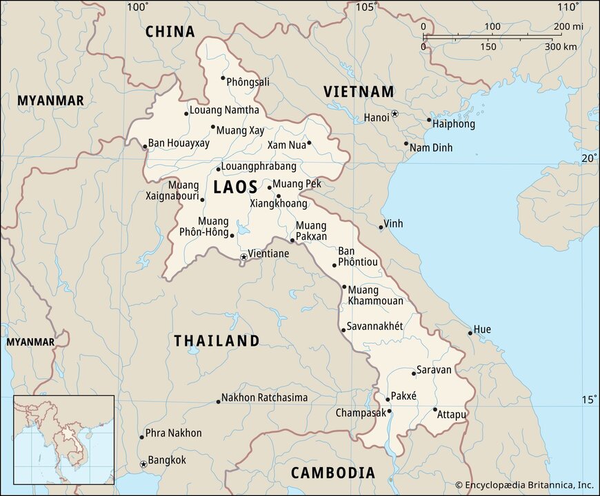 Laos Identified as Southeast Asia’s Only Landlocked Nation