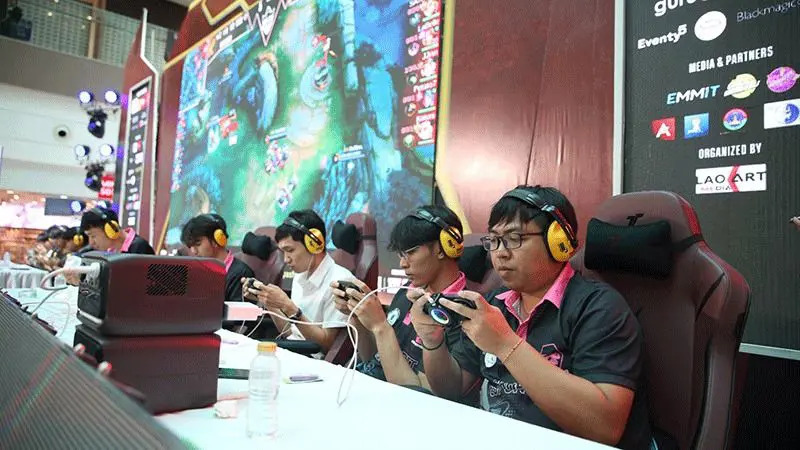 Lao Esports Team Competes in Regional Championship