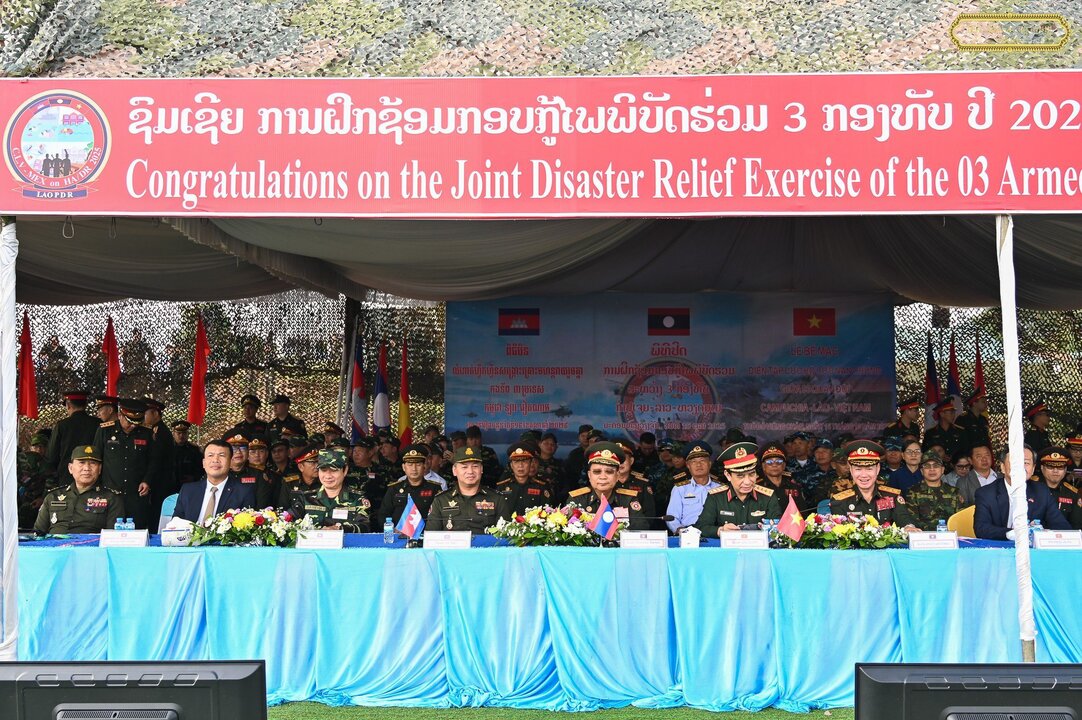 Cambodia, Laos, and Vietnam Strengthen Military Cooperation in Trilateral Meeting