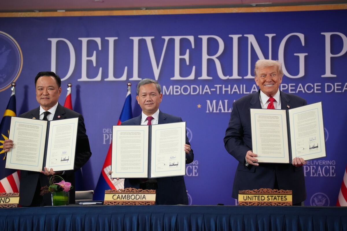 Thailand and Cambodia Sign Expanded Peace Declaration with U.S. Mediation