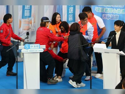 Hong Kong Election Forum Continues After Candidate Collapses Mid-Speech