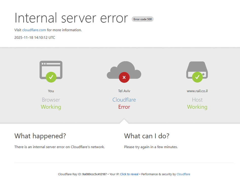 Major Internet Disruption as Cloudflare Outage Halts Services Worldwide