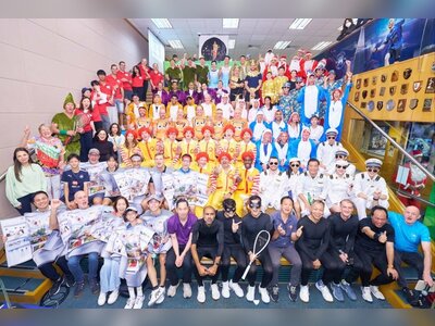 Hong Kong’s 27th “Wing Ding” Fancy-Dress Squash Tournament Raises HK$390,000 for Charity