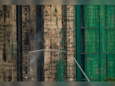 Deadly Hong Kong Tower Fire Spurs Urgent Push to Scrap Bamboo Scaffolding