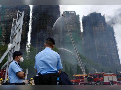 Deadly Hong Kong Tower Fire Spurs Urgent Push to Scrap Bamboo Scaffolding