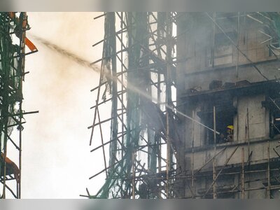Deadly Hong Kong Tower Fire Spurs Urgent Push to Scrap Bamboo Scaffolding