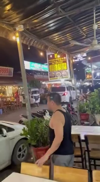 A kidnapping incident involving Vietnamese nationals was reported at Poipet Night Market, triggering a chaotic chase as security guards pursued the suspects through the area