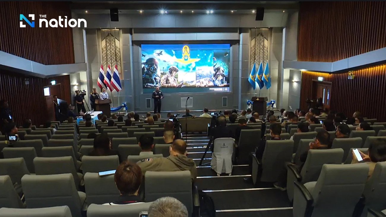 Thailand Air Force Briefs Foreign Military Attachés on Border Situation with Cambodia