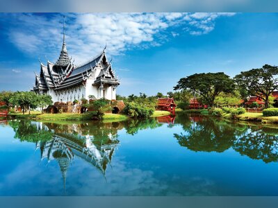 Thailand’s Tourism Authority and LISA’s Red Lotus Sea campaign image: digital soft power branding in the AI-and-meme era