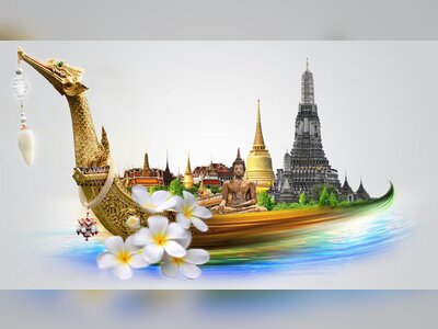 Thailand’s Tourism Authority and LISA’s Red Lotus Sea campaign image: digital soft power branding in the AI-and-meme era