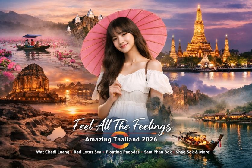 Thailand’s 2026 Tourism Campaign Spotlights Sam Phan Bok, Wat Chedi Luang, Khao Sok and Other Hidden Treasures