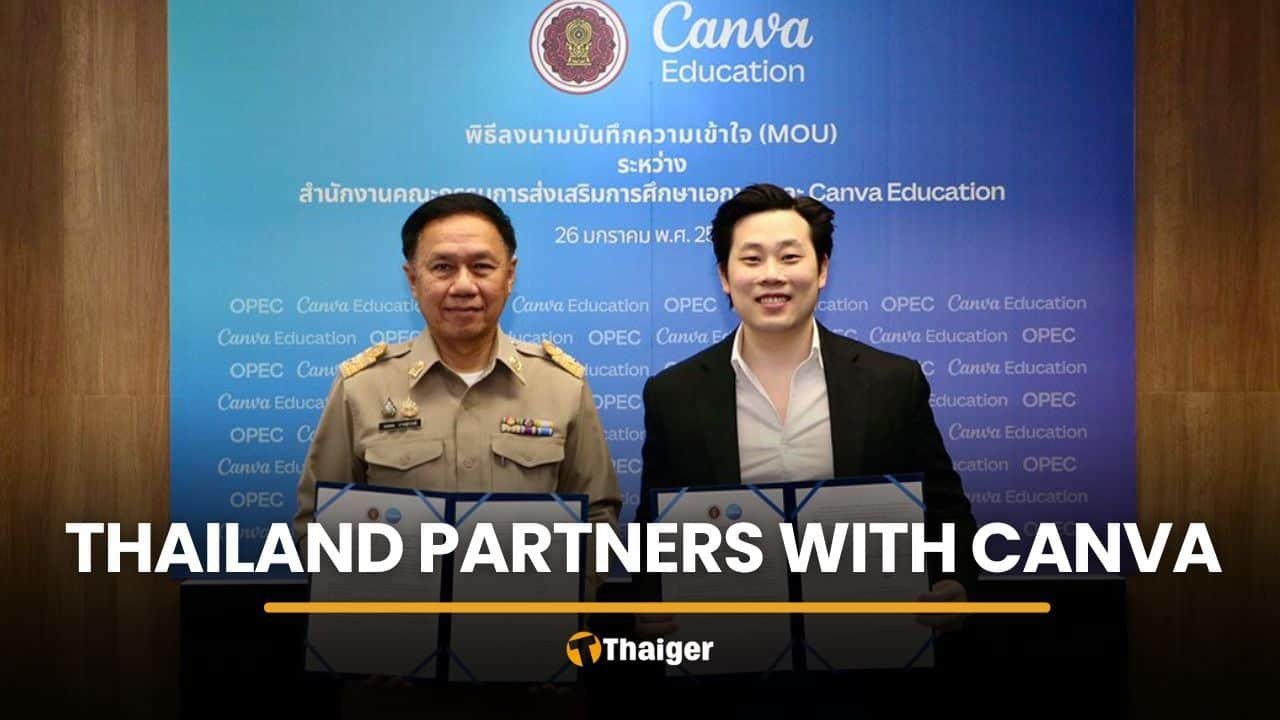 Thailand and Canva Forge Strategic Partnership to Elevate Digital Learning Nationwide