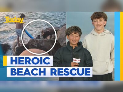Thirteen-Year-Old Boy’s Four-Hour Swim in Rough Seas Spurs Major Rescue and Saves Family Off Western Australia